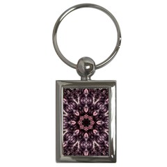 Rose Gold Mandala Key Chain (rectangle) by MRNStudios