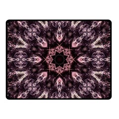 Rose Gold Mandala Fleece Blanket (small) by MRNStudios