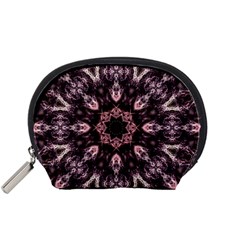 Rose Gold Mandala Accessory Pouch (small) by MRNStudios