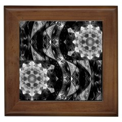 Gemini Mandala Framed Tile by MRNStudios