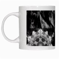 Gemini Mandala White Mugs by MRNStudios