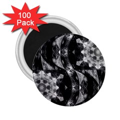 Gemini Mandala 2 25  Magnets (100 Pack)  by MRNStudios