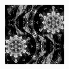 Gemini Mandala Medium Glasses Cloth (2 Sides) by MRNStudios