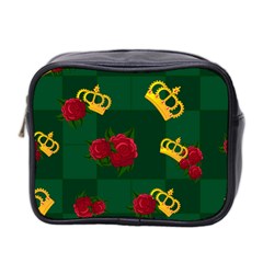 Crown Mini Toiletries Bag (two Sides) by Daria3107