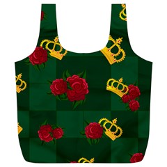 Crown Full Print Recycle Bag (xl) by Daria3107