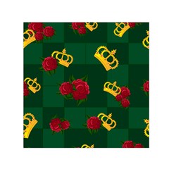 Crown Small Satin Scarf (square)