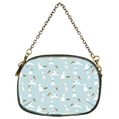 Funny And Funny Hares  And Rabbits In The Meadow Chain Purse (two Sides) by SychEva