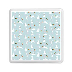 Funny And Funny Hares  And Rabbits In The Meadow Memory Card Reader (square) by SychEva