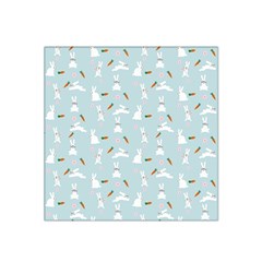 Funny And Funny Hares  And Rabbits In The Meadow Satin Bandana Scarf by SychEva