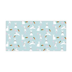 Funny And Funny Hares  And Rabbits In The Meadow Yoga Headband by SychEva