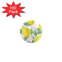 Vintage Lemons 1  Mini Magnets (100 Pack) 