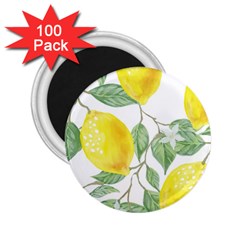 Vintage Lemons 2 25  Magnets (100 Pack) 