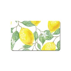 Vintage Lemons Magnet (name Card)