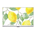 Vintage Lemons Business Card Holder Front