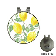 Vintage Lemons Hat Clips With Golf Markers