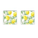 Vintage Lemons Cufflinks (Square) Front(Pair)