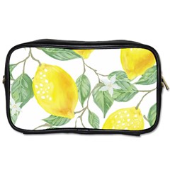 Vintage Lemons Toiletries Bag (one Side)