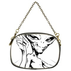 Paul Alien Chain Purse (two Sides) by KenArtShop