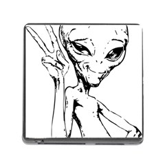 Paul Alien Memory Card Reader (square 5 Slot) by KenArtShop