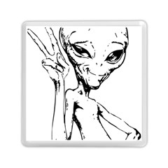 Paul Alien Memory Card Reader (square) by KenArtShop