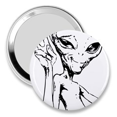 Paul Alien 3  Handbag Mirrors by KenArtShop