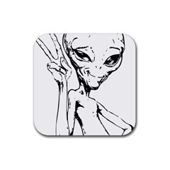 Paul Alien Rubber Coaster (square) 