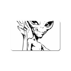 Paul Alien Magnet (name Card) by KenArtShop