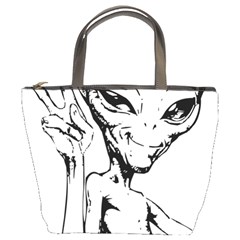 Paul Alien Bucket Bag by KenArtShop