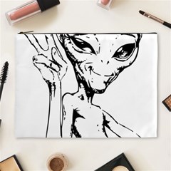 Paul Alien Cosmetic Bag (xl) by KenArtShop