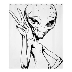 Paul Alien Shower Curtain 60  X 72  (medium) 