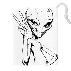 Paul Alien Drawstring Pouch (4xl) by KenArtShop