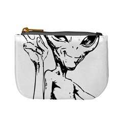 Paul Alien Mini Coin Purse by KenArtShop