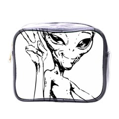 Paul Alien Mini Toiletries Bag (one Side) by KenArtShop