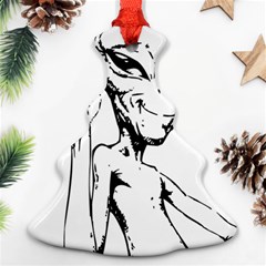 Paul Alien Christmas Tree Ornament (two Sides)