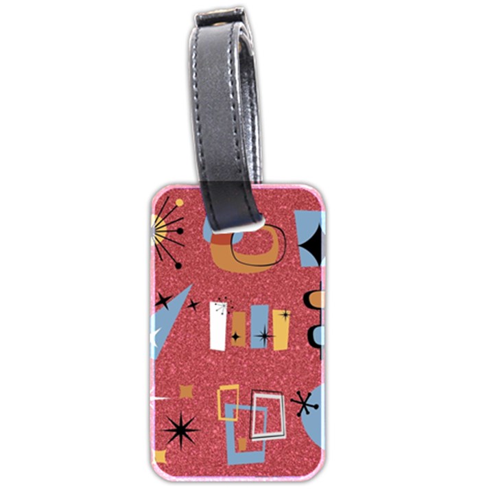 50s Luggage Tag (two sides)