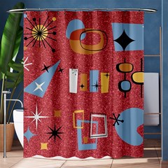 50s Shower Curtain 60  X 72  (medium)  by NerdySparkleGoth