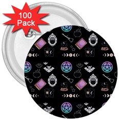 Small Witch 3  Buttons (100 Pack)  by NerdySparkleGoth