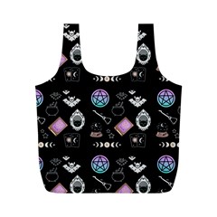 Small Witch Full Print Recycle Bag (m) by NerdySparkleGoth