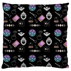 Witch Goth Pastel Pattern Standard Flano Cushion Case (two Sides) by NerdySparkleGoth