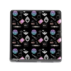 Witch Goth Pastel Pattern Memory Card Reader (square 5 Slot)