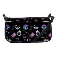 Witch Goth Pastel Pattern Shoulder Clutch Bag by NerdySparkleGoth