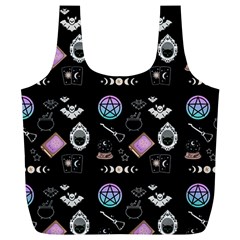 Witch Goth Pastel Pattern Full Print Recycle Bag (xl)