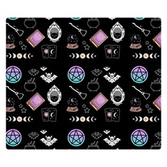 Witch Goth Pastel Pattern Double Sided Flano Blanket (small)  by NerdySparkleGoth