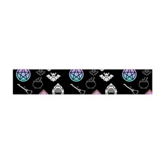 Witch Goth Pastel Pattern Flano Scarf (mini)