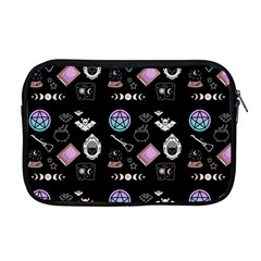 Witch Goth Pastel Pattern Apple Macbook Pro 17  Zipper Case by NerdySparkleGoth