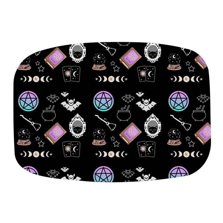 Witch Goth Pastel Pattern Mini Square Pill Box