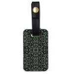 Initricate Ornate Abstract Print Luggage Tag (one side) Front