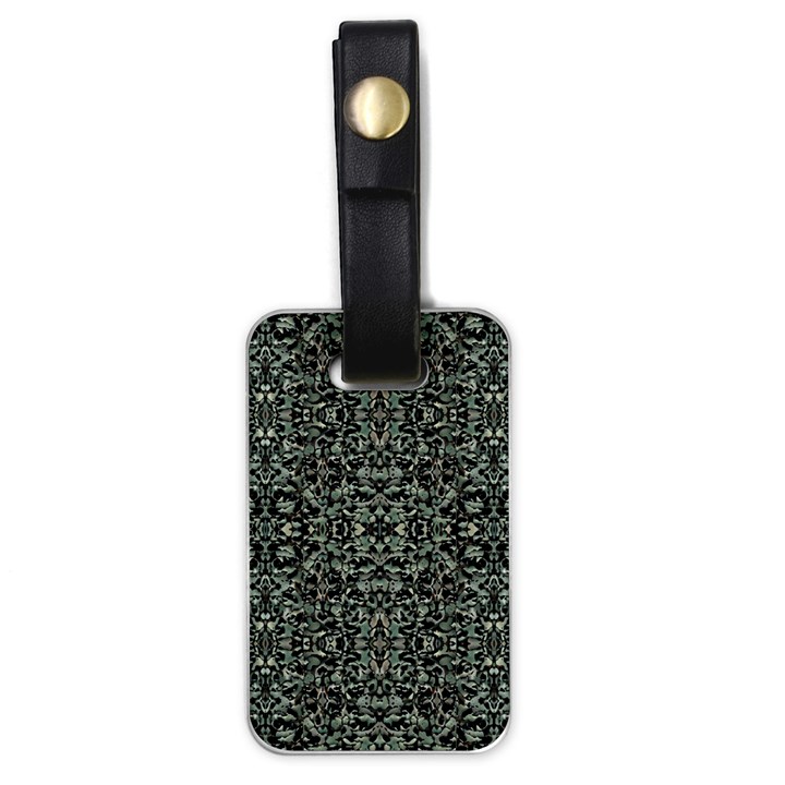 Initricate Ornate Abstract Print Luggage Tag (one side)