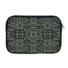 Initricate Ornate Abstract Print Apple Macbook Pro 17  Zipper Case by dflcprintsclothing