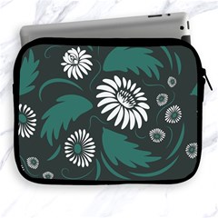 Folk Flowers Pattern Apple Ipad 2/3/4 Zipper Cases by Eskimos